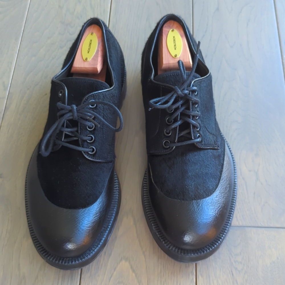Prada Men's Black Leather Shoes